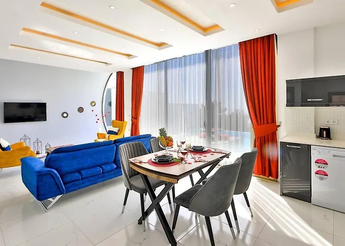 Uezuemlue 1 Bedroom Secluded With Private Pool Hot Tub Villa Kalkan