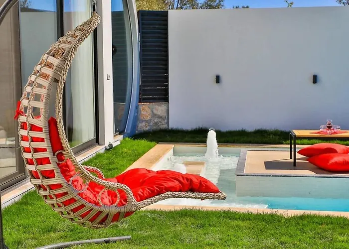 Uezuemlue 1 Bedroom Secluded With Private Pool Hot Tub * Kalkan